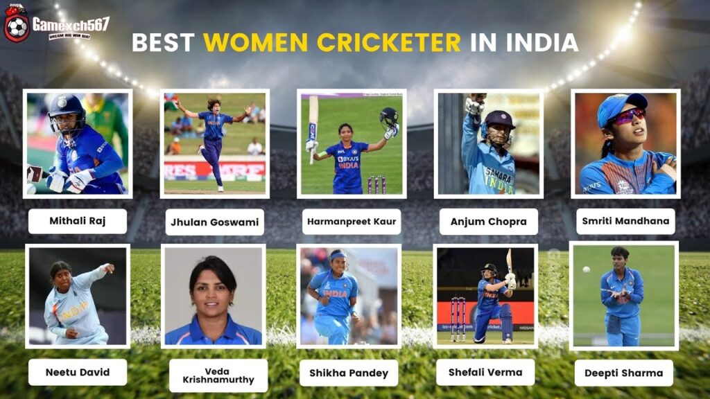 Best women cricketer in India