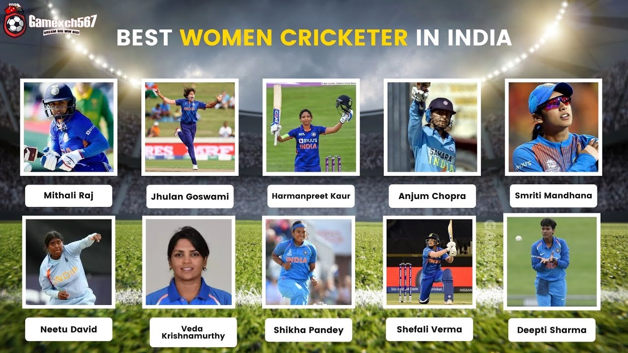 Best women cricketer in India