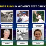 Most runs in women's test cricket