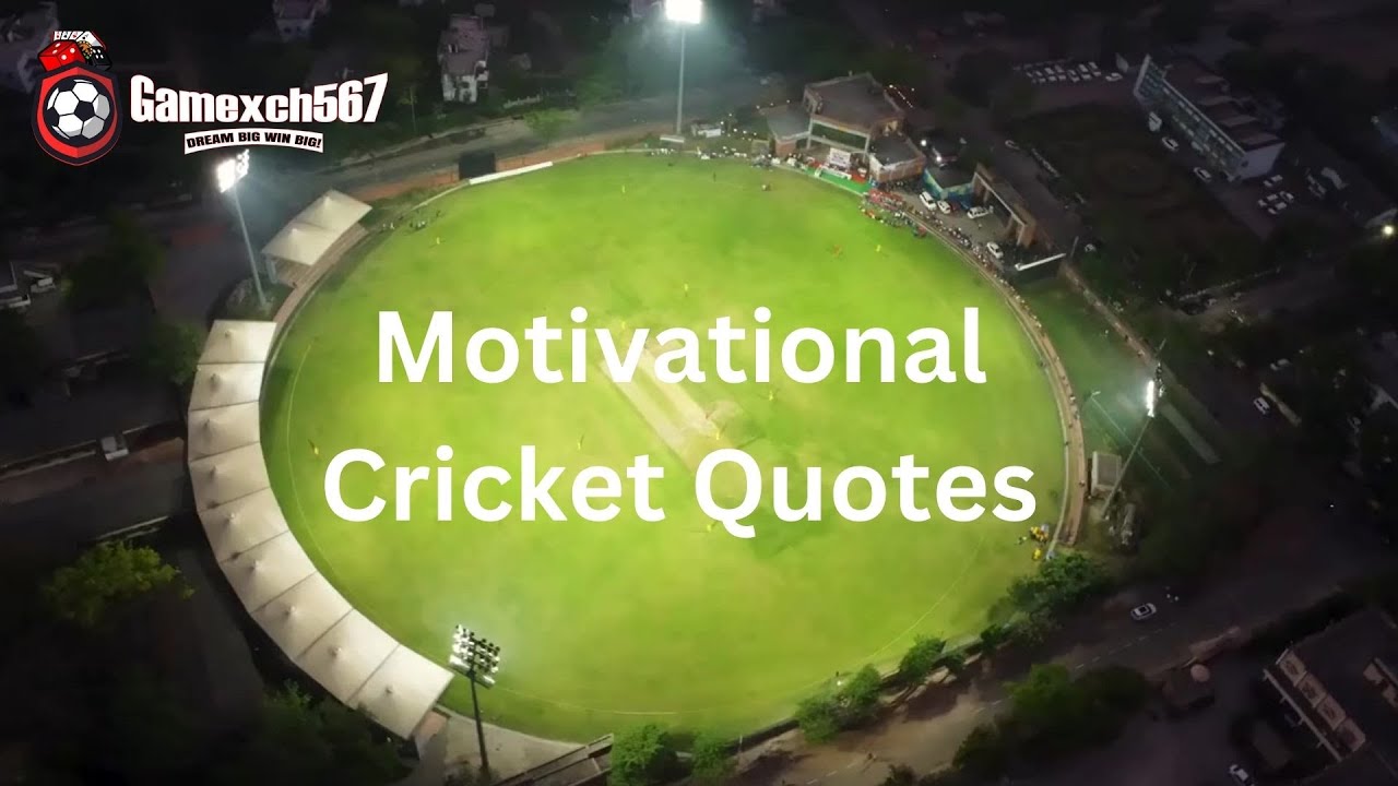 Must Know Motivational Cricket Quotes By Best Players - Top 10 - Ball