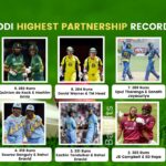 ODI Highest Partnership | ODI Partnership record