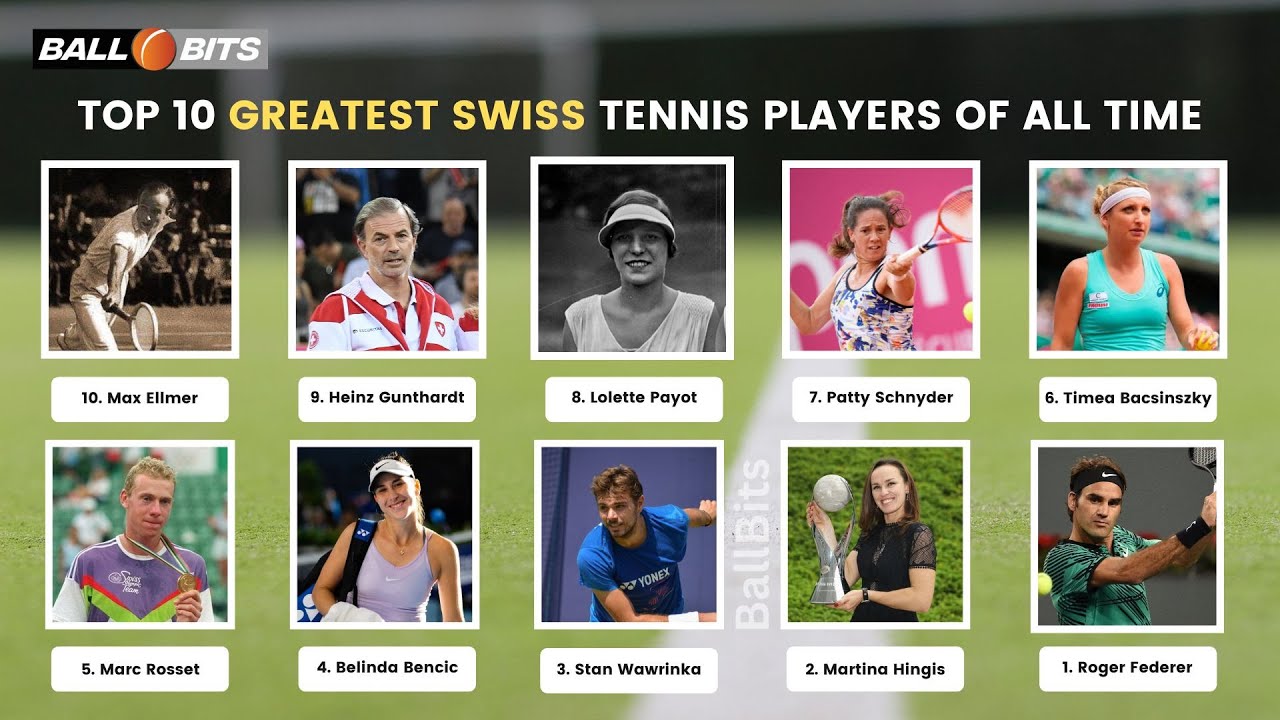 Top 10 Greatest Swiss Tennis Players Of All Time