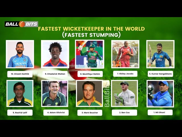 Fastest Wicketkeeper In The World (Fastest Stumping)