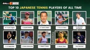Top 10 japanese tennis player of all time