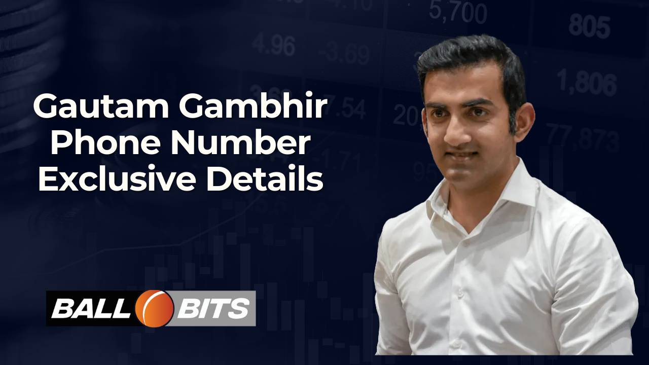 Gautam Gambhir Phone Number