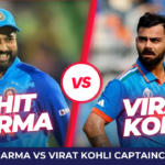 Rohit Sharma vs Virat Kohli Captaincy Record