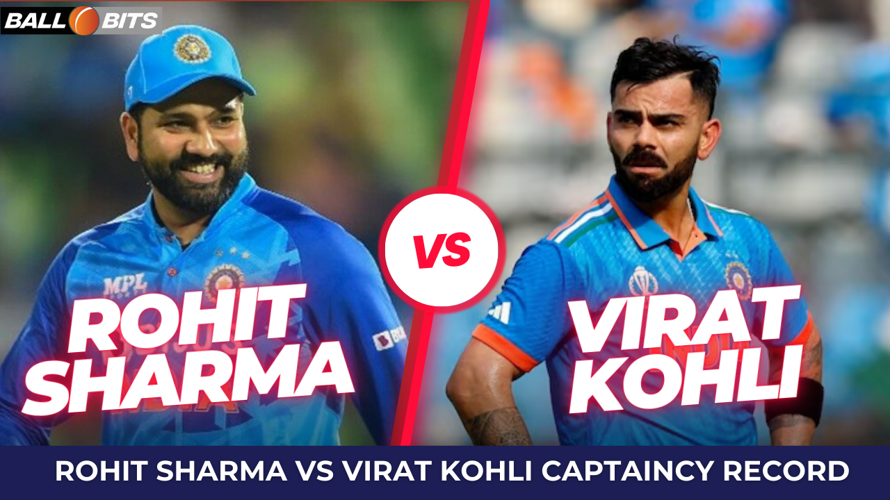 Rohit Sharma vs Virat Kohli Captaincy Record
