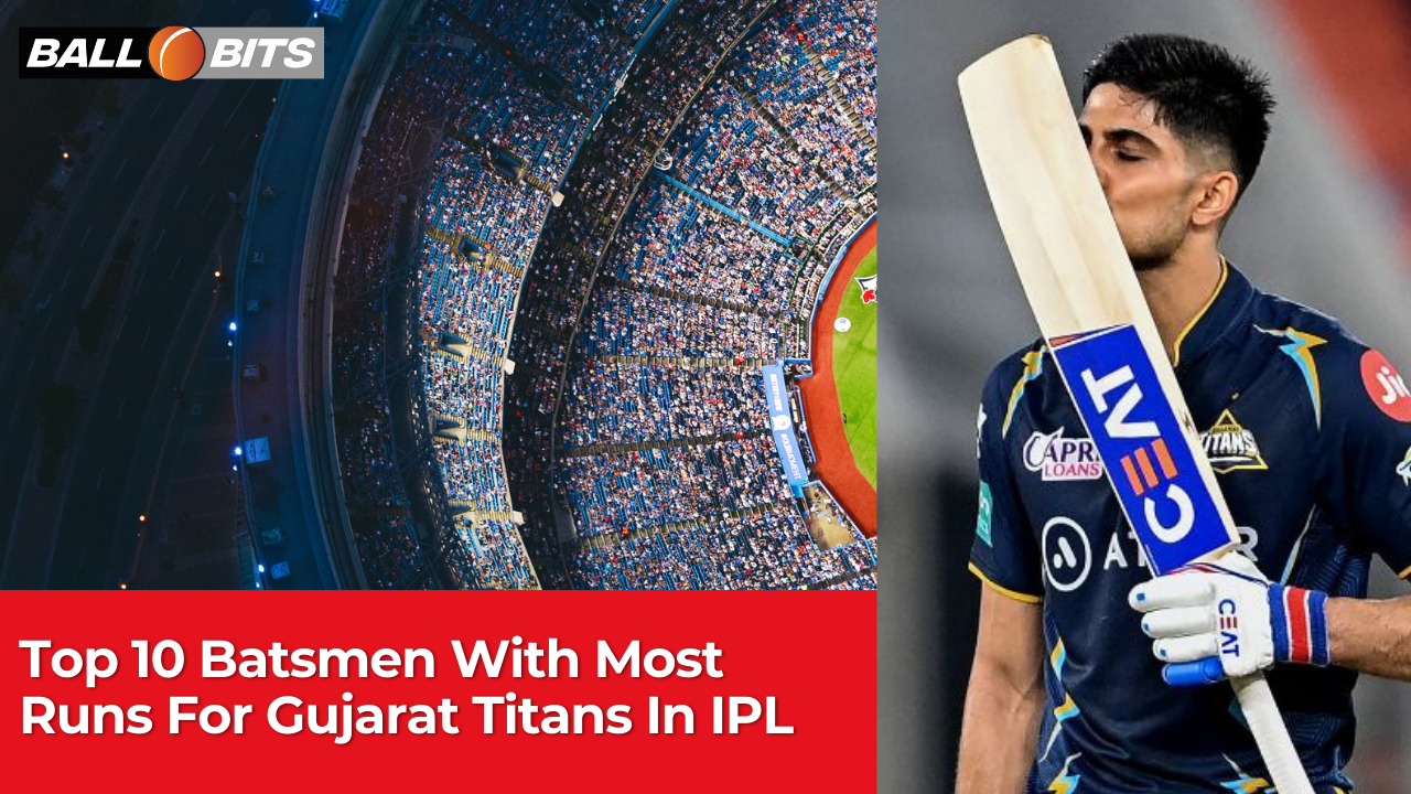 Batsmen With Most Runs For Gujarat Titans In IPL
