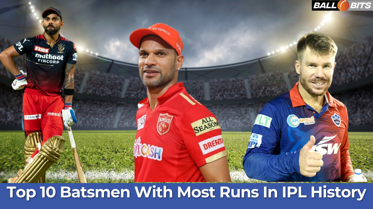 Batsmen With Most Runs In IPL History
