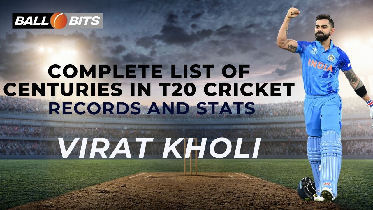 List of T20 Centuries By Virat Kohli