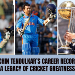 Sachin Tendulkar's Career Records