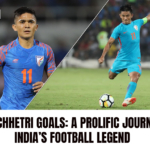 Sunil Chhetri Goals: A Prolific Journey of India's Football Legend