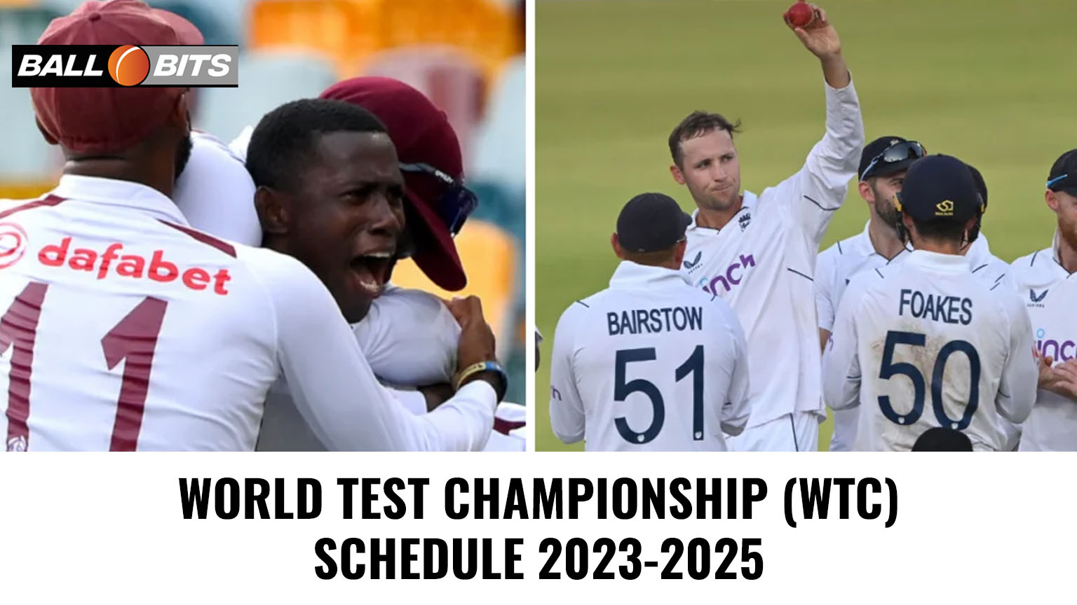 ICC World Test Championship ( WTC ) 2023-25 Schedule