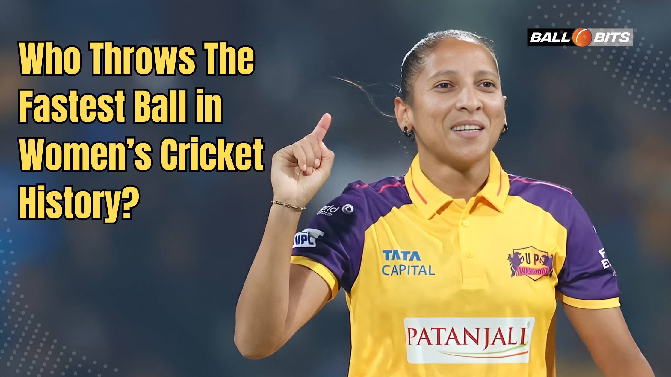 Fastest Ball In Women Cricket