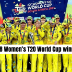 Women cricket T20 Winner