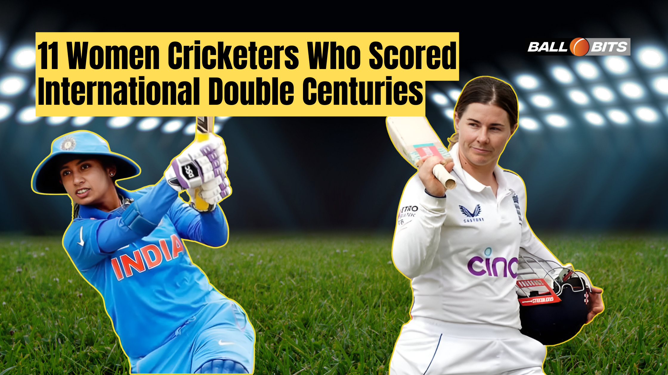 Women Cricketers with Double Centuries