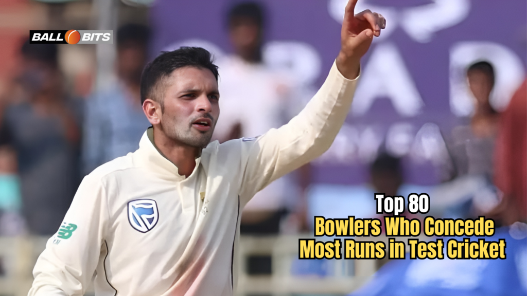 Top 80 Most Run Conceded in Test